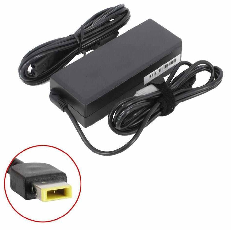 Laptop Replacement Adapter for Lenovo IdeaPad Z50-75 - AC Power Laptop Replacement Adapter Charger - 20V, 4.5A, 90W - JS Bazar