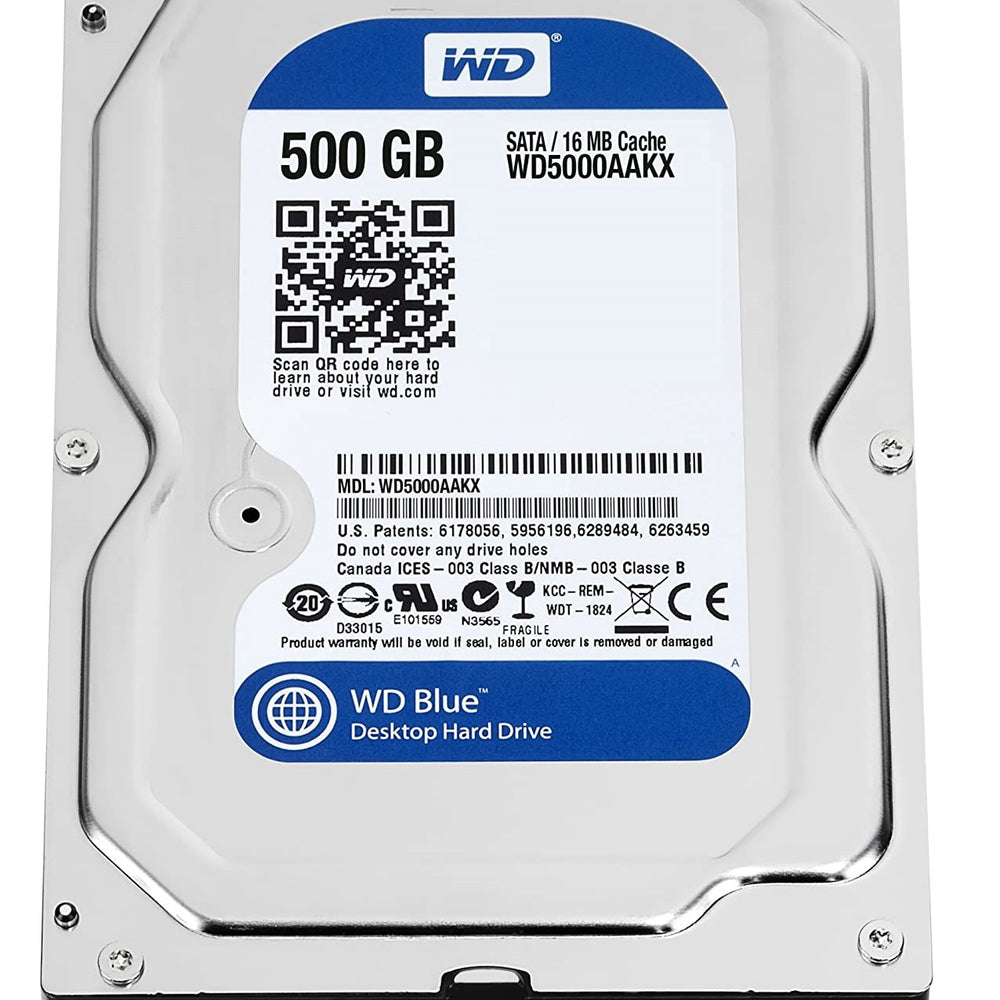 Western Digital 500GB HDD SATA - JS Bazar