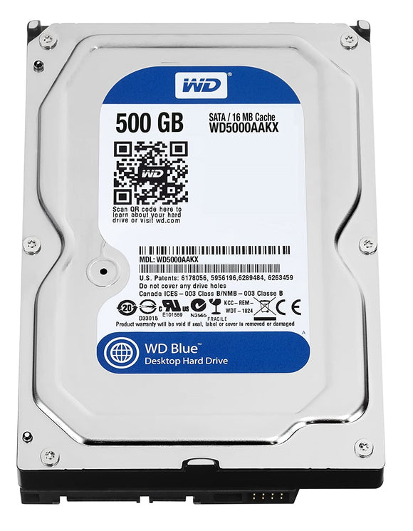 Western Digital 500GB HDD SATA Hard Drives JS Bazar