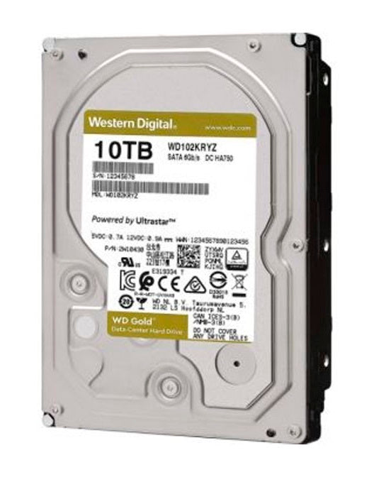 Western Digital 10TB WD Gold Enterprise Class, 3.5