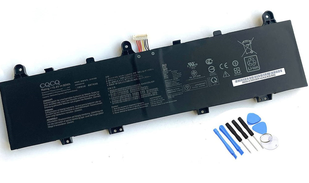 C41N1906 Asus ROG Zephyrus Duo 15 GX550LXS-HF184T, TUF Gaming A15 FA506IV-AL038T Replacement Laptop Battery - JS Bazar