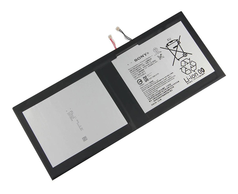 3.8V 22.8Wh LIS2210ERPX LIS2210ERPC Sony Xperia Z4 Tablet SGP712 SGP771 1291-0052 Replacement Laptop Battery - JS Bazar