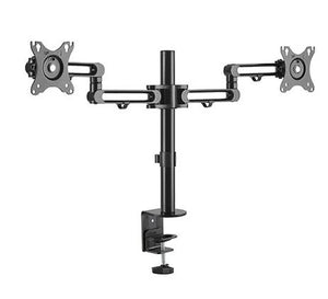 Dual Monitors Premium Aluminum Articulating Monitor Arm | 91-ldt30c024 - JS Bazar