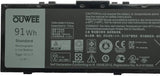 91Wh MFKVP Replacement Dell Precision 15 (7510) / 17 (7710) Replacement Laptop Battery Laptop Batteries JS Bazar