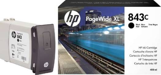 HP 843C 400-ml Black PageWide XL Ink Cartridge : C1Q65A Cartridges JS Bazar
