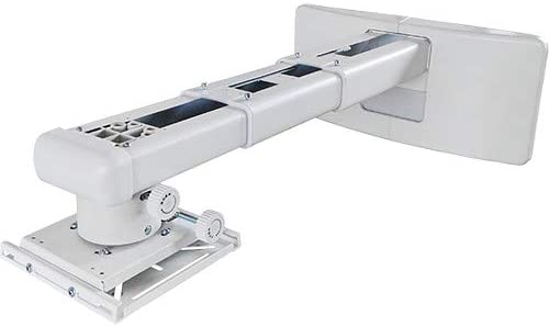 Optoma OWM3000 Short Throw Universal Wall Mount in White with Telescoping Arm - JS Bazar