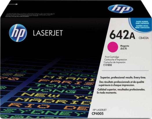 HP 642A Magenta Original LaserJet Toner Cartridge : CB403A Toners JS Bazar