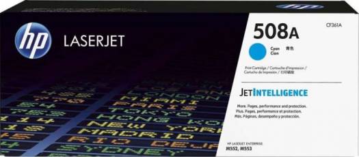 HP 508A Cyan Original LaserJet Toner Cartridge : CF361A Toners JS Bazar