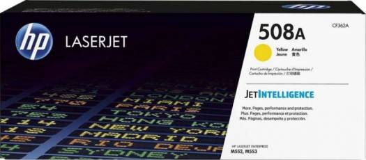 HP 508A Yellow Original LaserJet Toner Cartridge : CF362A Toners JS Bazar