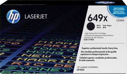 HP 649X Black High Yield Original LaserJet Toner Cartridge(CE260X) Toners JS Bazar