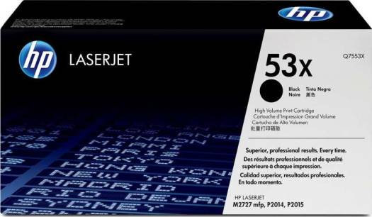 HP 53X Black LaserJet Toner Cartridge : Q7553X Toners JS Bazar