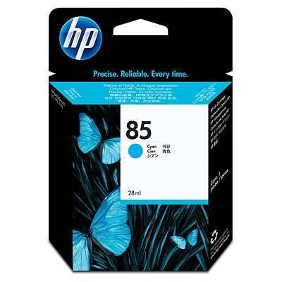 HP 85 28-ml Cyan Ink Cartridge : C9425A Cartridges JS Bazar
