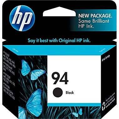 HP 94 AP Black Inkjet Cartridge : C8765WA Cartridges JS Bazar