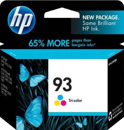 HP 93 Colour Ink Cartridge : C9361WA Cartridges JS Bazar