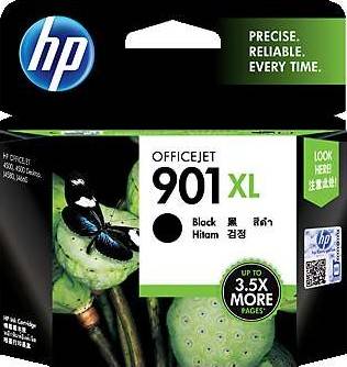 HP 901 XL High Yield Black Original Ink Cartridge : CC654AA Cartridges JS Bazar