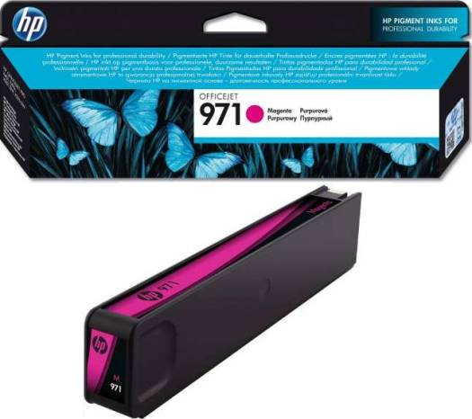 HP 971 Magenta Original Ink Cartridge : CN623AE Cartridges JS Bazar