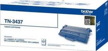 Brother TN-3437 Black Toner Cartridge - TN-3437 Toners JS Bazar
