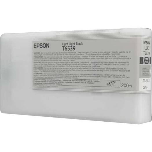Epson UltraChrome HDR Ink Cartridge - 200ml Light Light Black (T653900) Cartridges JS Bazar
