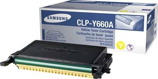 Samsung Yellow Toner Cartridge (CLP-Y660A/ELS) Toners JS Bazar