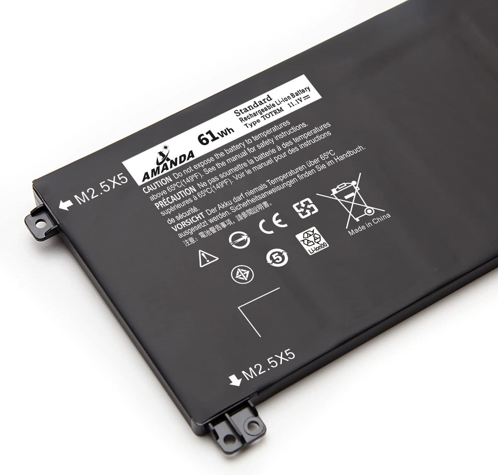 Replacement T0TRM Dell XPS 15 9530,Dell Precision M3800 Series[Li-Polymer 61WH 11.1V] Battery - JS Bazar