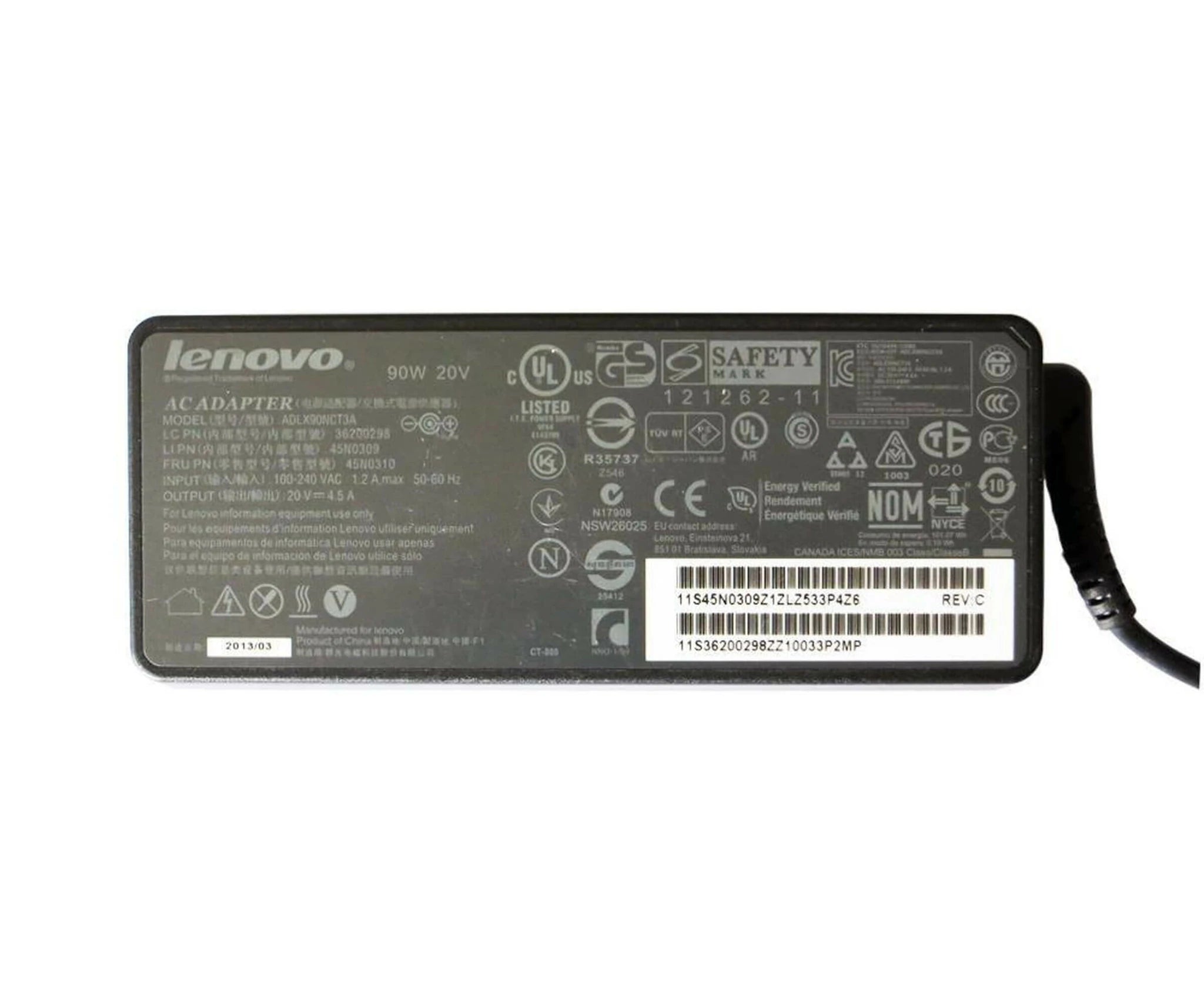 ADLX90NCT3A 90W Lenovo ThinkPad Z60t, R60e, T60p, Z61e, Z61m Laptop Replacement Charger/Replacement Adapter
