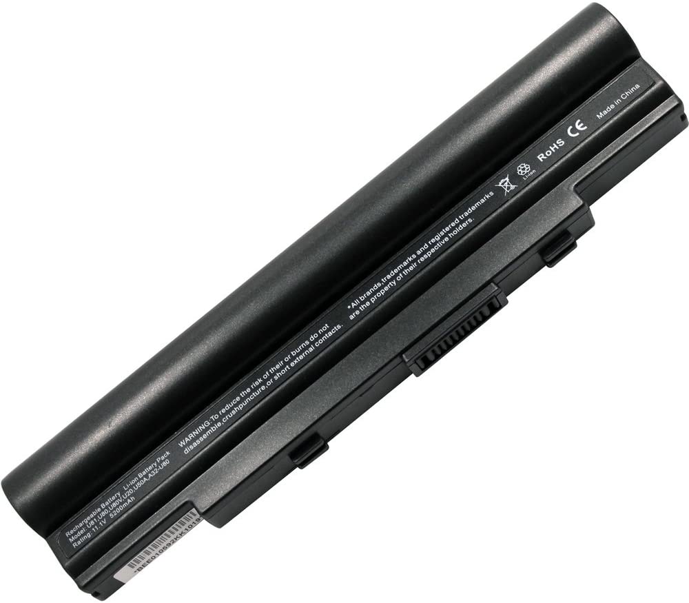 Replacement Asus A31-U20 A31-U80 A32-U20 A32-U50 A32-U80 A33-U50 LOA2011 90-NVA1B2000Y U20 U50V U80 Replacement Laptop Battery - JS Bazar