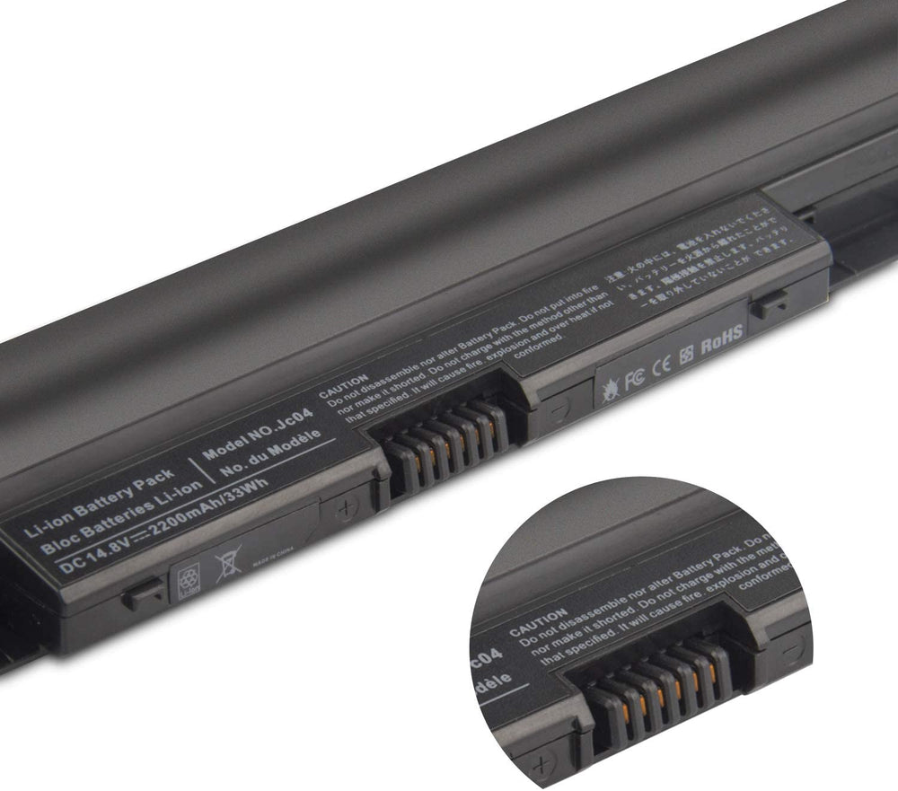 JC03 JC04 Laptop Battery compatible with HP HSTNN-LB7W HSTNN-DB8E HSTNN-PB6Y HSTNN-LB7V 919700-850 919701-850 - JS Bazar