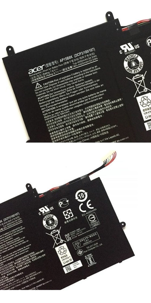 AP15B8K Replacement Acer Aspire Switch 12 S SW7-272-M6S5 Replacement Laptop Battery - JS Bazar