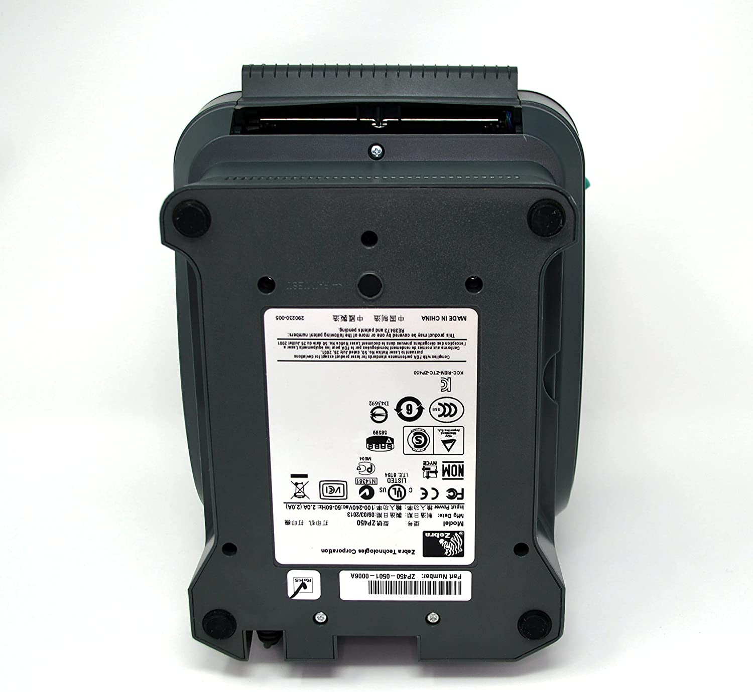 Zebra ZP 450 Label Thermal Bar Code Printer ZP450-0501-0006A Refurbished Printer & Copier Paper JS Bazar