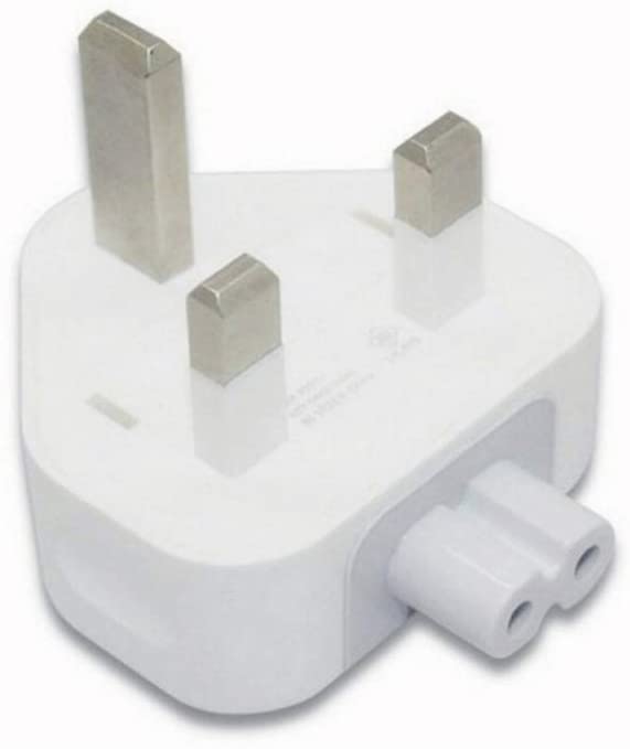 AC Adapter UK Wall Plug Duckhead for Apple Macbook Charger iPad Charger iPhone Charger Power Charger Charger JS Bazar