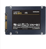 SAMSUNG 870 QVO Series 4TB SATA Internal Solid State Drive, 2.5" 4-bit, SSD, MLC V-NAND : MZ-77Q4T0BW Hard Drives JS Bazar