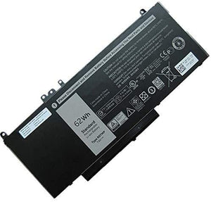 7.6V 62Wh Laptop Battery 6MT4T 7V69Y TXF9M 79VRK compatible with Dell Latitude 14 5470 E5470 15 5570 E5570 15 3510 M3510 - JS Bazar