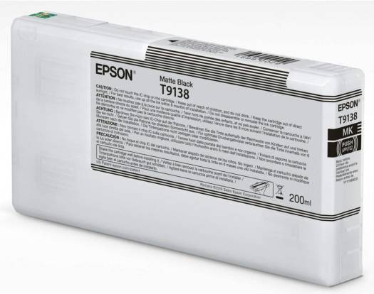 Epson T9139 Ink Cartridge, 200 ml, Ultrachrome HDR, Matte Black (T9138) Cartridges JS Bazar