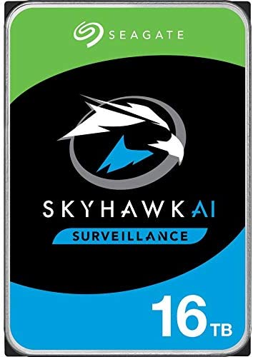 Seagate Skyhawk AI 16TB SATA 6Gb/s 3.5" Internal Hard Drive : ST16000VE000 Hard Drives JS Bazar