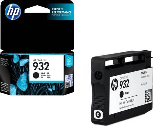 HP 932 Black Original Ink Cartridge : CN057AE Cartridges JS Bazar
