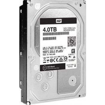 WD 4TB Black 7200 RPM 128MB Cache SATA 6.0Gb/s 3.5 Hard Drive | WD4004FZWX-Old model - JS Bazar