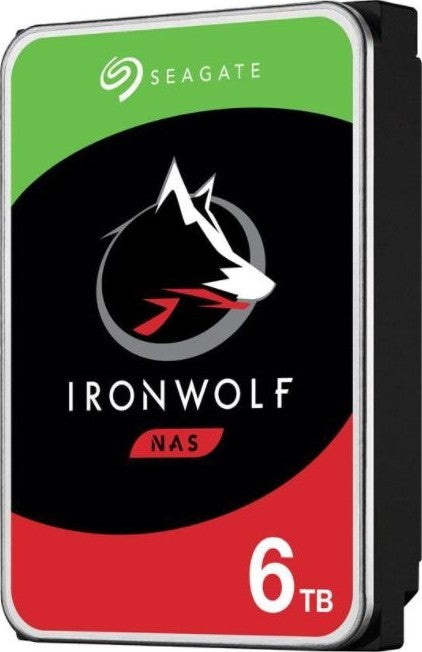 Seagate IronWolf ST6000VN001 6TB 7200 RPM 256MB Cache SATA 6.0Gb/s 3.5