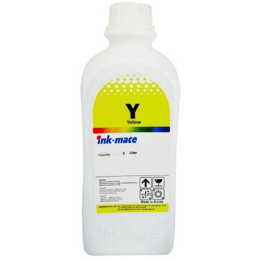 Ink Mate Refill Ink 1.0 Liter - Yellow Cartridges JS Bazar