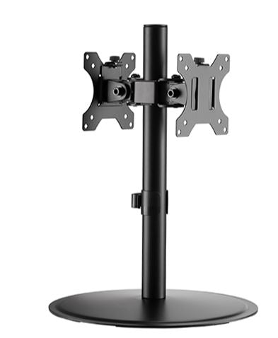 Articulating Pole Mount Single Dual Monitors Stand | 91-ldt40t02 Desktop Mount JS Bazar
