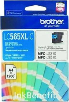 Brother LC565XL Ink Cartridge Cyan LC565XL-C Cartridges JS Bazar