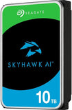 Seagate 10TB SkyHawk AI 7200 Rpm 3.5" Internal Surveillance HDD 2 Million Hours MTBF : ST10000VE001 Hard Drives JS Bazar