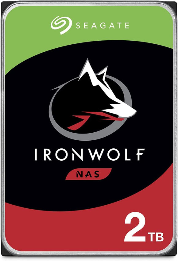 Seagate 2TB IronWolf NAS SATA 6Gb/s NCQ 64MB Cache 3.5
