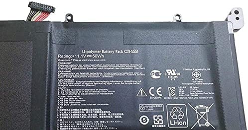 Replacement Battery for ASUS C31-S551, S551LA, S551LB-CJ026H, S551LB-CJ045H - JS Bazar