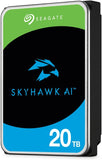 Seagate SkyHawk 20TB AI SATA III 3.5" Internal Surveillance Hard Drive : ST20000VE002 Hard Drives JS Bazar