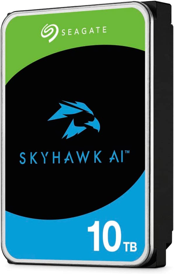 Seagate 10TB SkyHawk AI Surveillance, 3.5 Inch Hard Drive : ST10000VE0008 Hard Drives JS Bazar