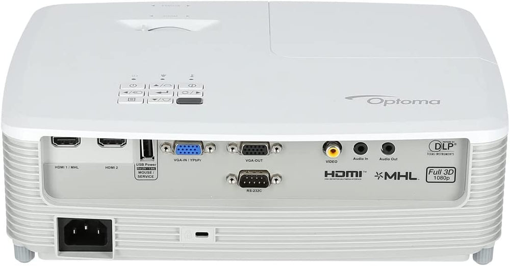 Optoma HD28i 3D DLP 1080P Full HD Projector, 4000 Lumens Brightness : HD28i - JS Bazar