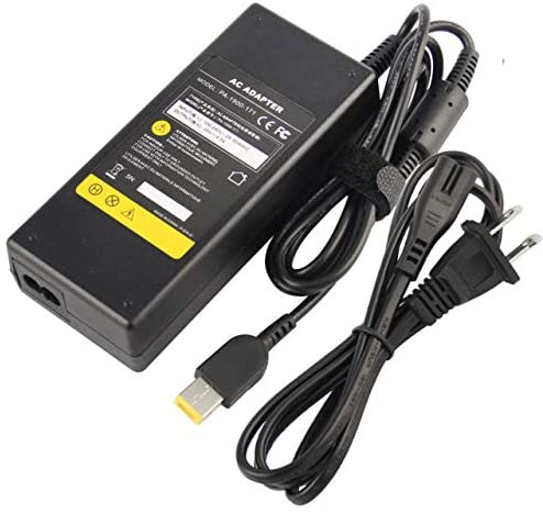 90W Slim tip AC Power Adapter for Lenovo ThinkPad Yoga 260 370,T470 T450s T460s T440s T450 E570 X1 Carbon, X1 Yoga 3rd - JS Bazar