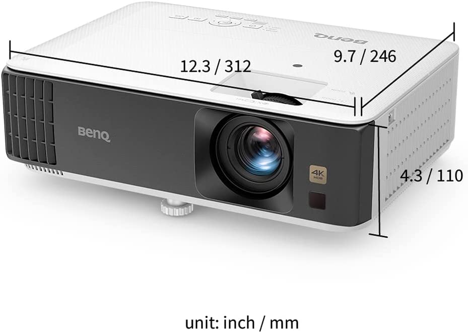 BenQ TK700 4K UHD Gaming Projector, 4K@60Hz Resolution, (9H.JPK77.17J) Projectors JS Bazar