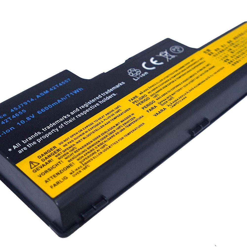 Lenovo ThinkPad W700 Series, 45J7914 Replacement Laptop Battery - JS Bazar