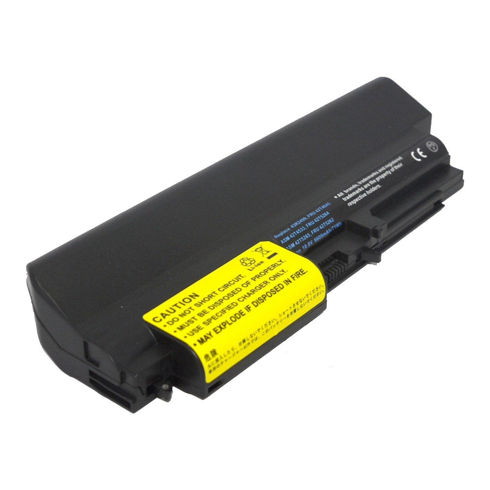 Lenovo Thinkpad R400 Series, 41U3198 Replacement Laptop Battery - JS Bazar